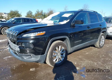 2018 Jeep Cherokee Limited 4X4 z USA, uszkodzony, nr VIN 1C4PJMDB3JD535526